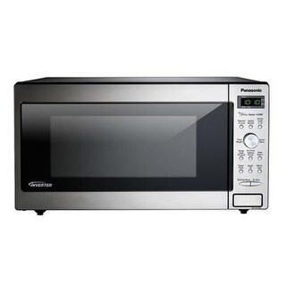 Shop Panasonic Consumer Nn Sd745s 1 6cuft Mwo Cyclonic Wave Ss