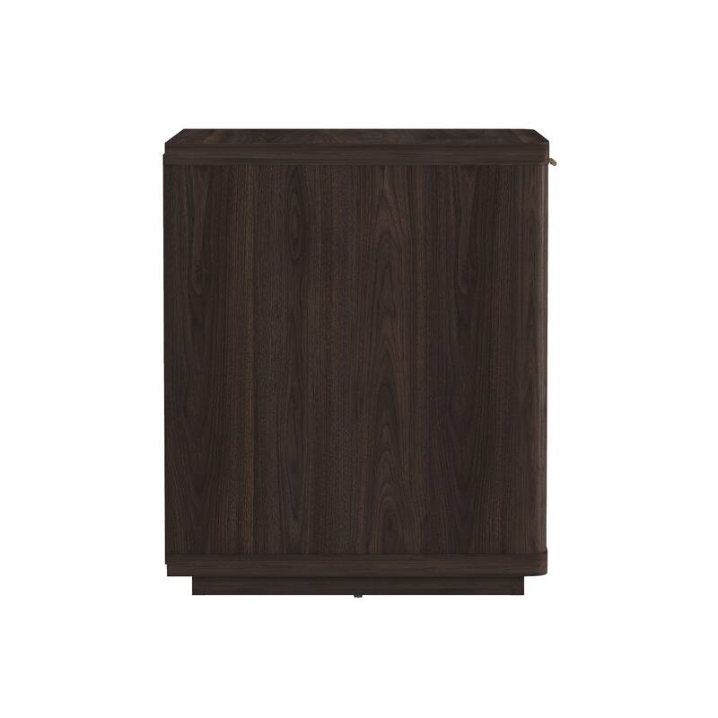 Manhattan Comfort Evelyn 1 Drawer Modern Nightstand