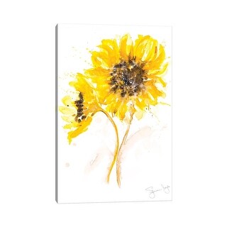 iCanvas "Sunflower Pair I" by Syman Kaye Canvas Print - Bed Bath ...