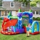 preview thumbnail 3 of 10, Kids Inflatable Bounce House Dragon Jumping Slide Bouncer Castle - Multi - 0.5 ft x 10.5 ft x 8 ft (L x D x H)