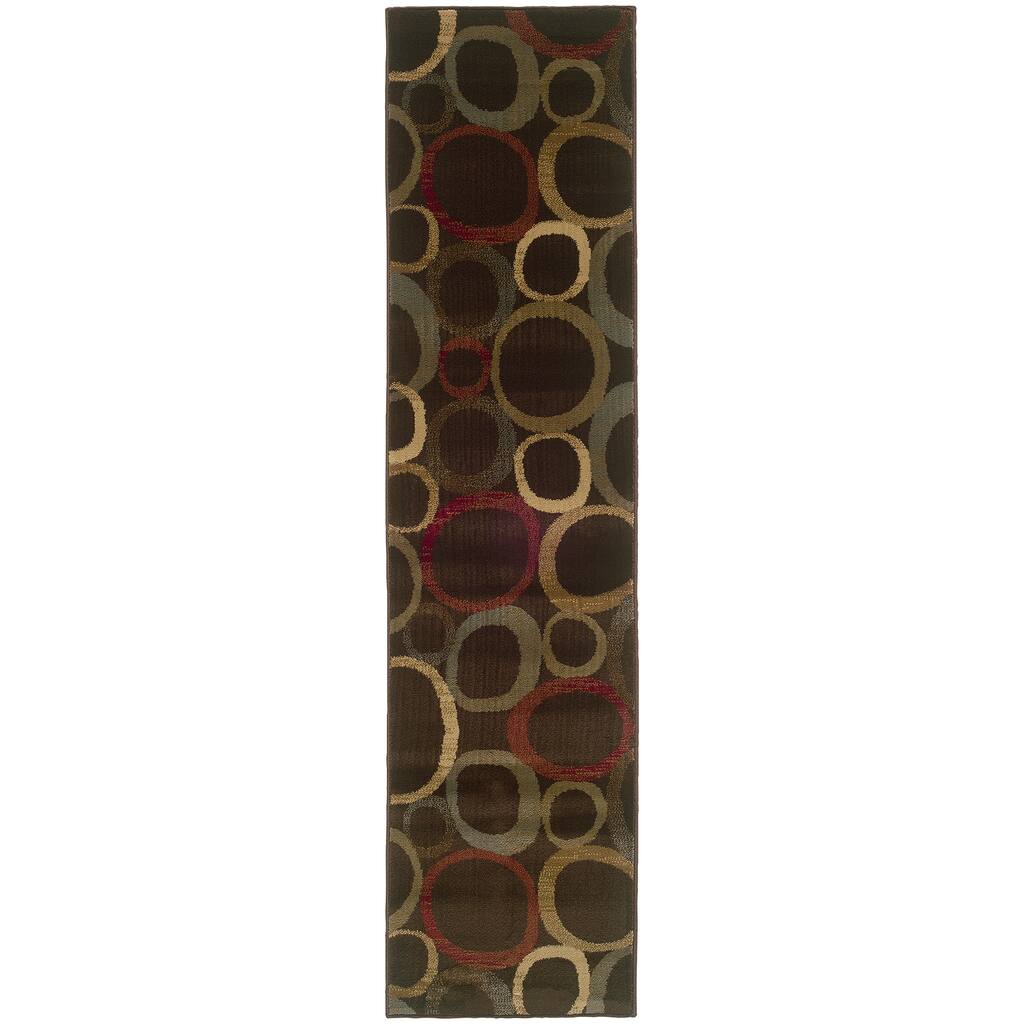 Tyler Geometric Circles Area Rug