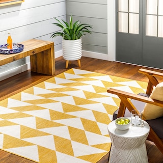 Livabliss Elegia Indoor/ Outdoor Chevron Area Rug