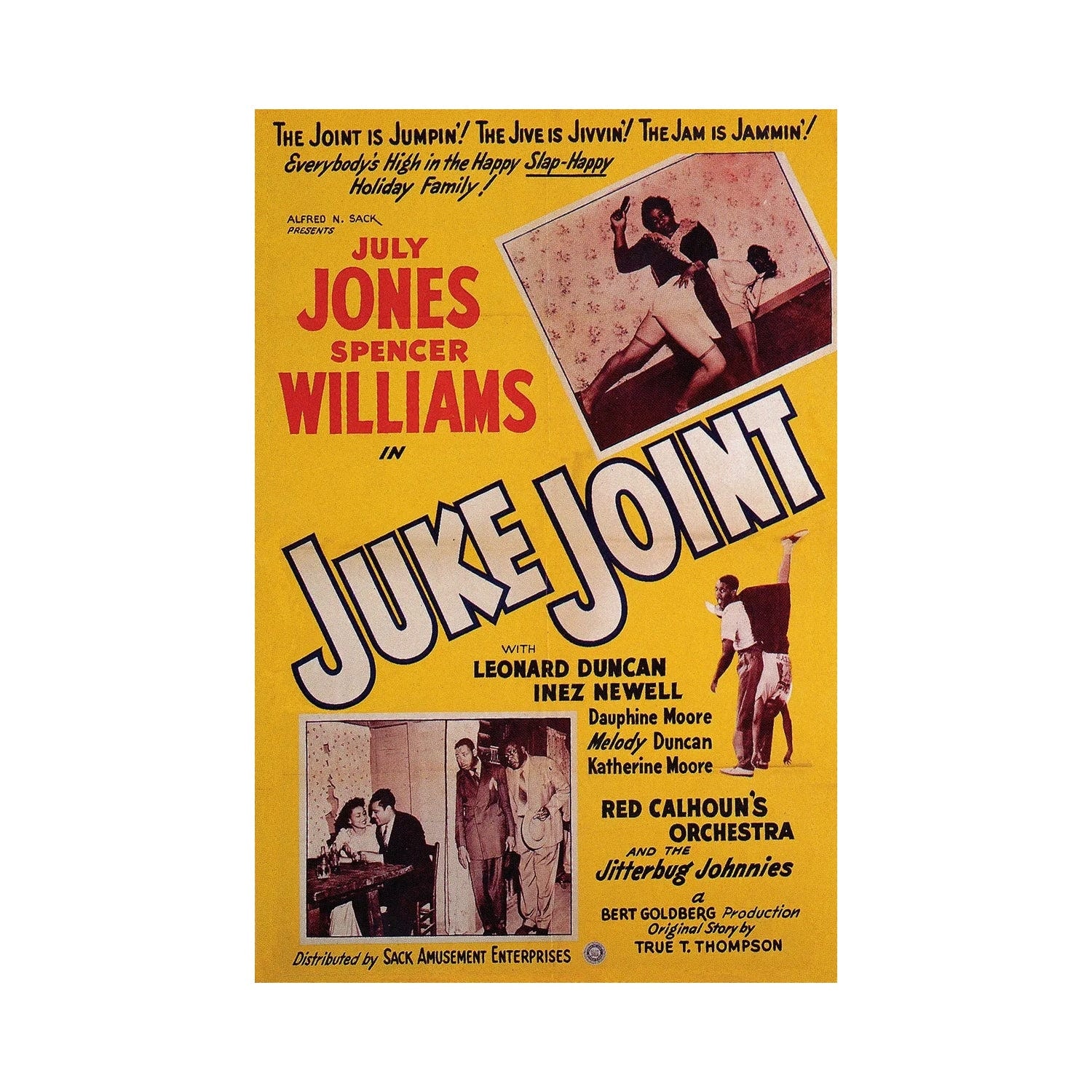 "Juke Joint" by Radio Days Canvas Print