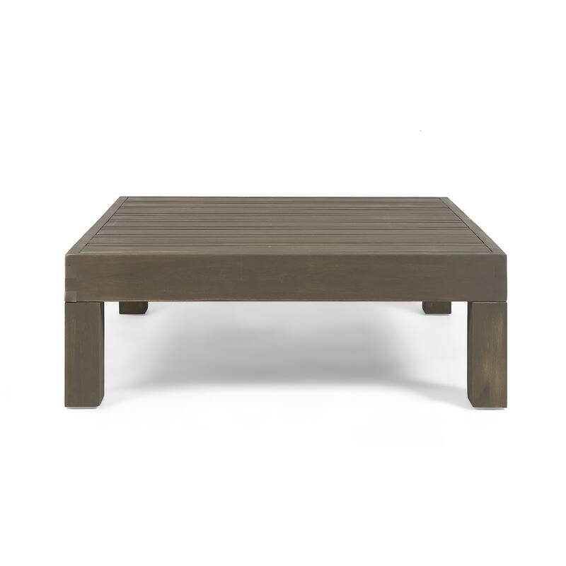 Oana Outdoor 5-seat Acacia Sofa and Club Chair Chat Set by Christopher Knight Home