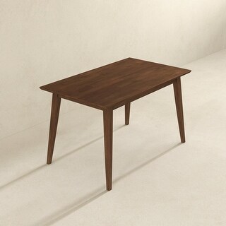 Modern Style Solid Wood Rectangular Dining Kitchen Table 47" - Bed Bath ...