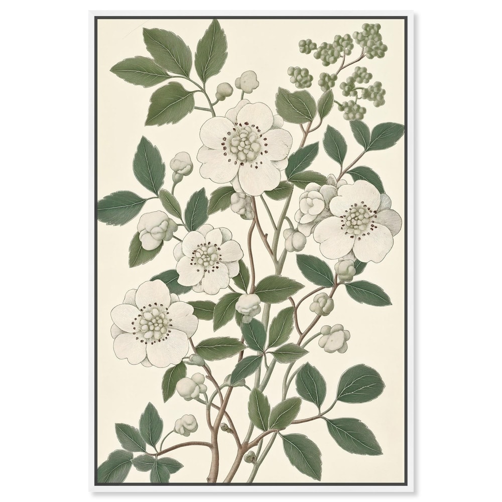 White Cherokee III Canvas by Art Remedy