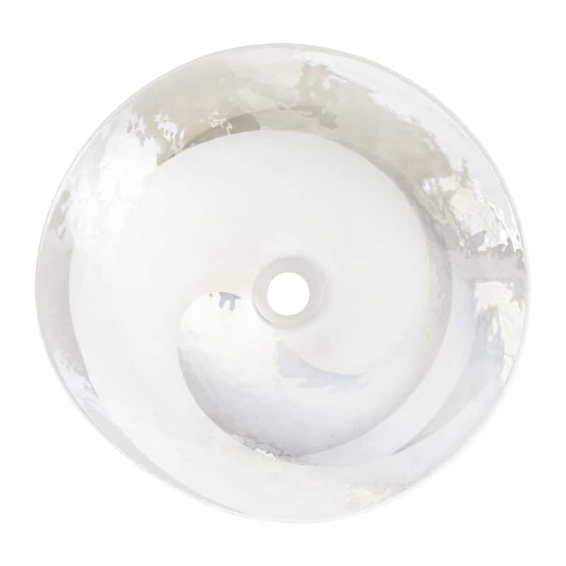Sorrento Handmade Murano Glass Bathroom Sink - 20x17x5.25