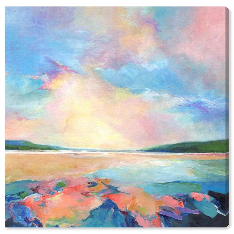 Island Fiesta Canvas by Art Remedy, Gallery Wrapped - 24" x 24"