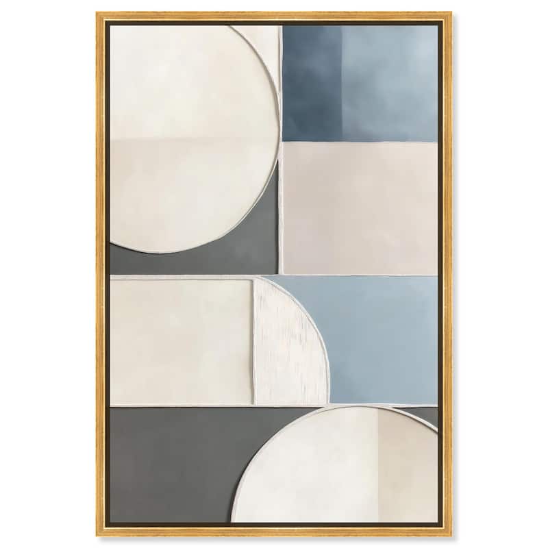 Saloni Walls Canvas by Art Remedy - Gold - 20" x 30"