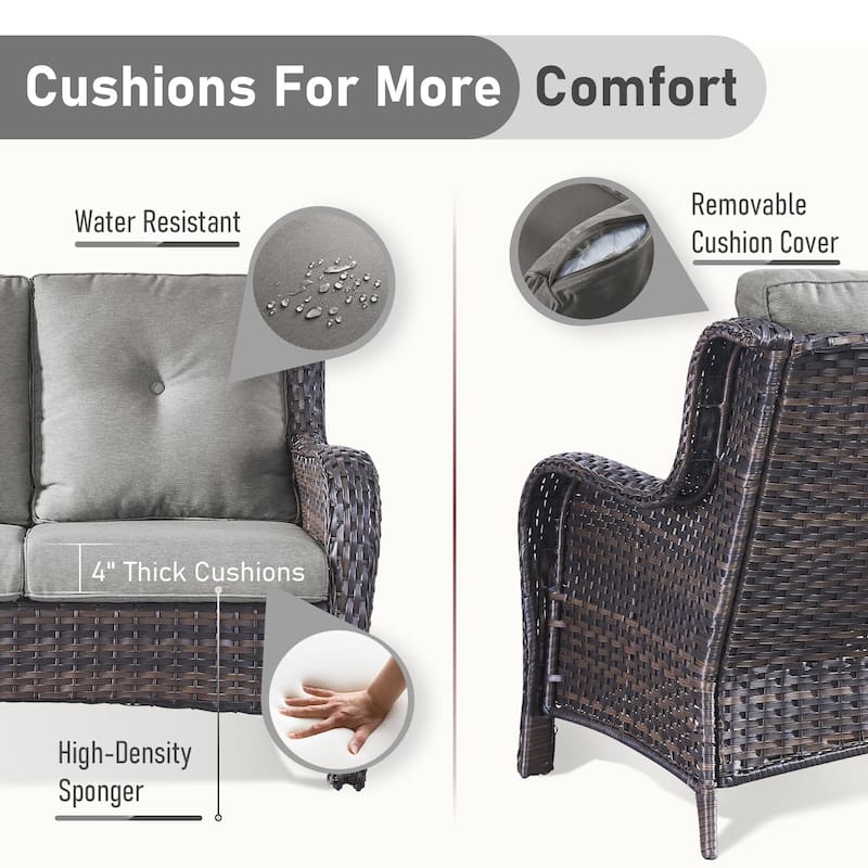 Outdoor Sectional Sofa Furniture Set