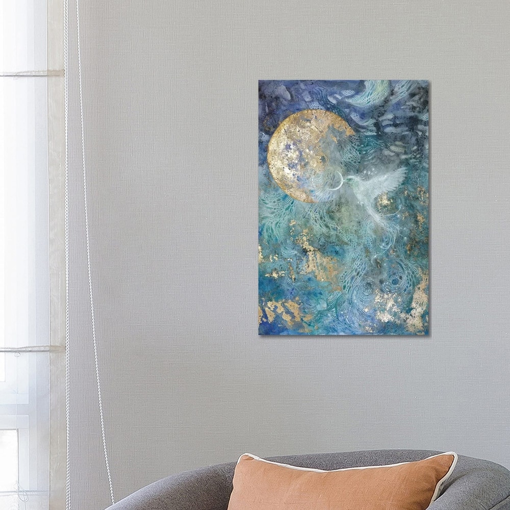 iCanvas "Slivers Of The Moon I" by Stephanie Law Canvas Print