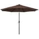 preview thumbnail 3 of 10, Holme 9-foot Steel Market Patio Umbrella with Tilt-and-Crank