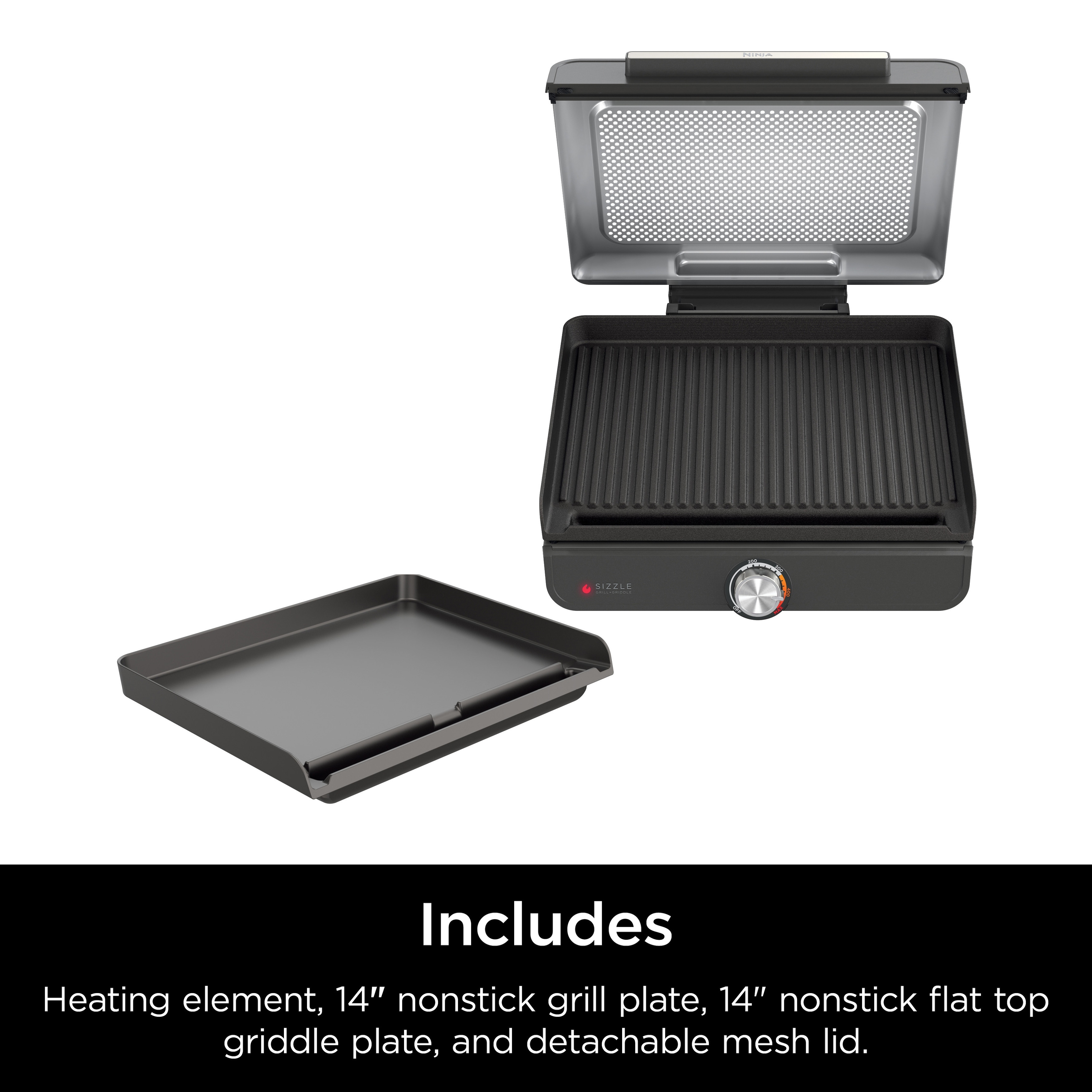 Electric Smokeless Indoor Grill ， Black - On Sale - Bed Bath & Beyond -  37515549