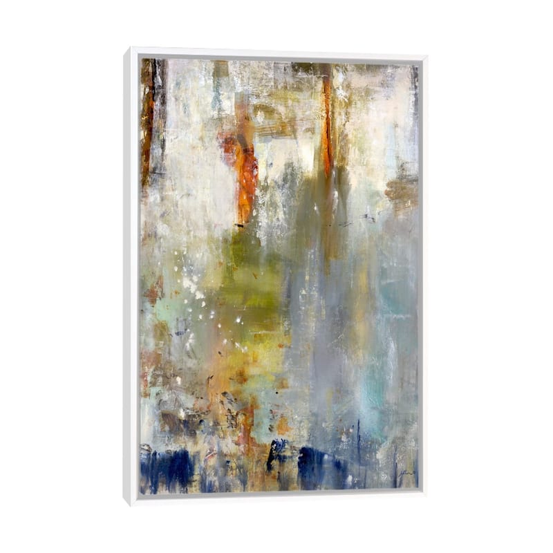 Large Wall Art, Framed Art, Abstract, by Julian Spencer - White