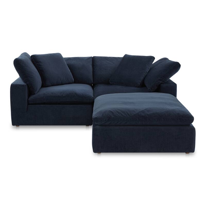 Aurelle Home Corbin 3-piece Small Modern Sectional
