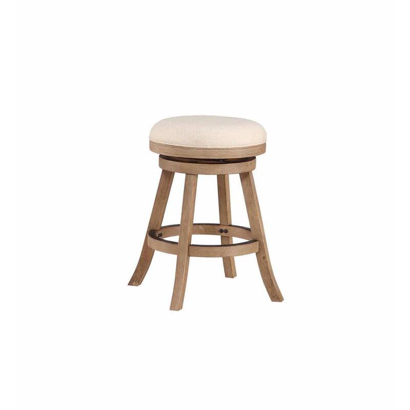 Fenton Swivel Backless Stool