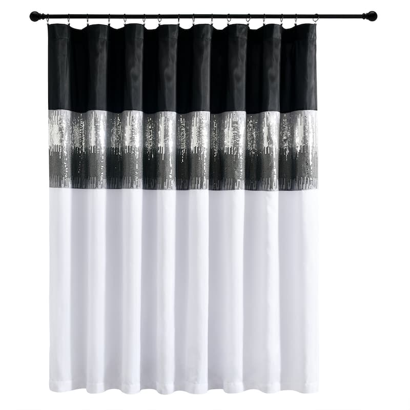 Lush Decor Night Sky Wide Width Single Curtain Panel (1Panel)