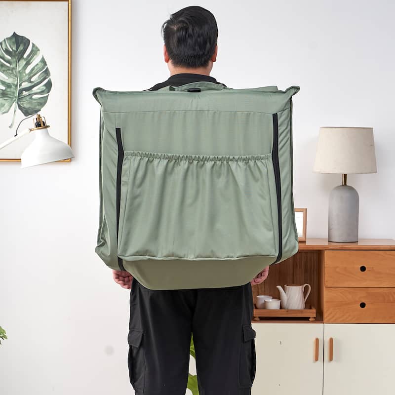 70.86" Adjustable Foldable Recliner with Carry Bag