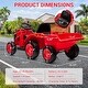 preview thumbnail 6 of 22, Kids Ride on Tractor with Trailer