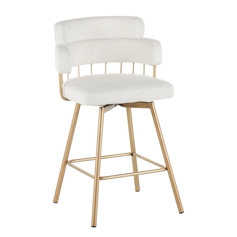 26" Counter Height Bar Stools Set Of 2