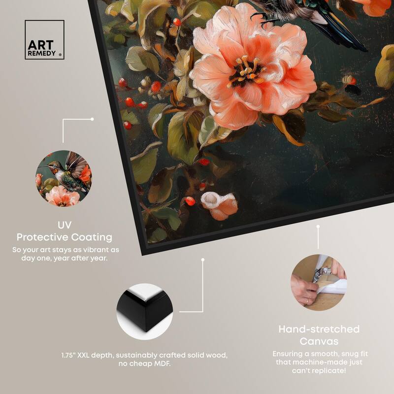 Whirring Wings I Canvas by Art Remedy