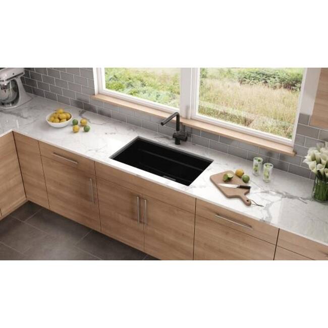 Franke Peak 32" Single Basin Undermount Granite Kitchen Sink