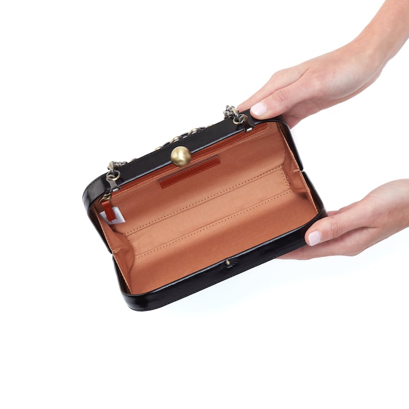 HOBO Lauren Leather Miniaudiere Clutch