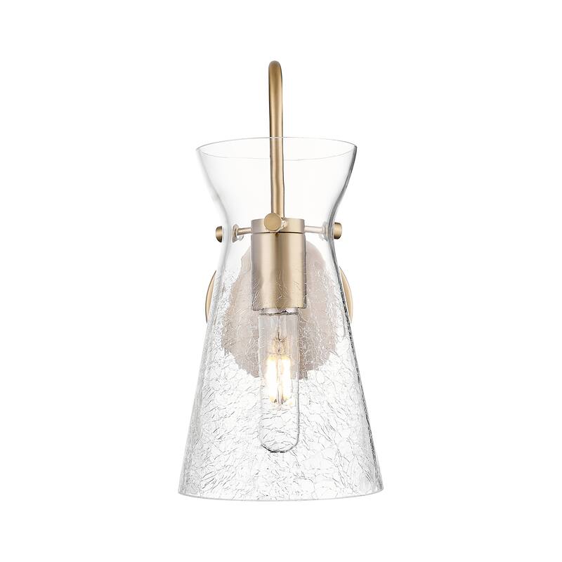 Innovations Lighting Nicole - 1 Light 6" Sconce - Clear Shade