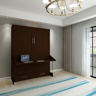 Brentwood Queen Murphy Bed and Desk