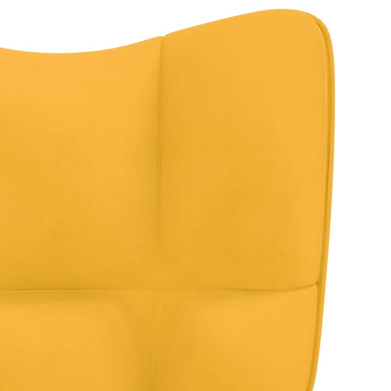 vidaXL Relaxing Chair multi colors Velvet