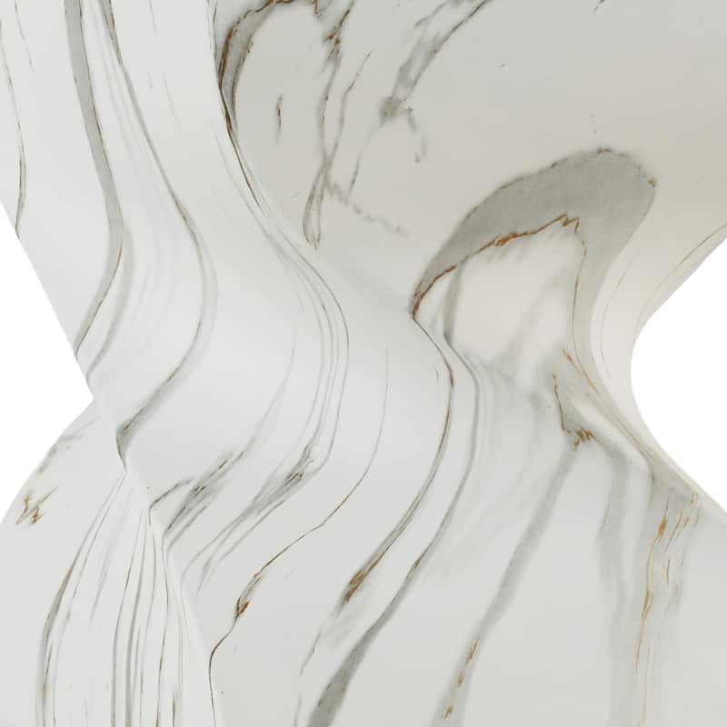 Modern Small Round Side Table for Outside Tree Stump Garden Stool DrumTable indoor and Outdoor