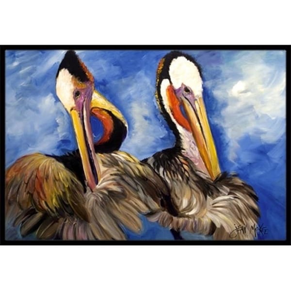 Carolines Treasures JMK1022JMAT Pelican Brothers Indoor & Outdoor Mat 24 x 36 in.