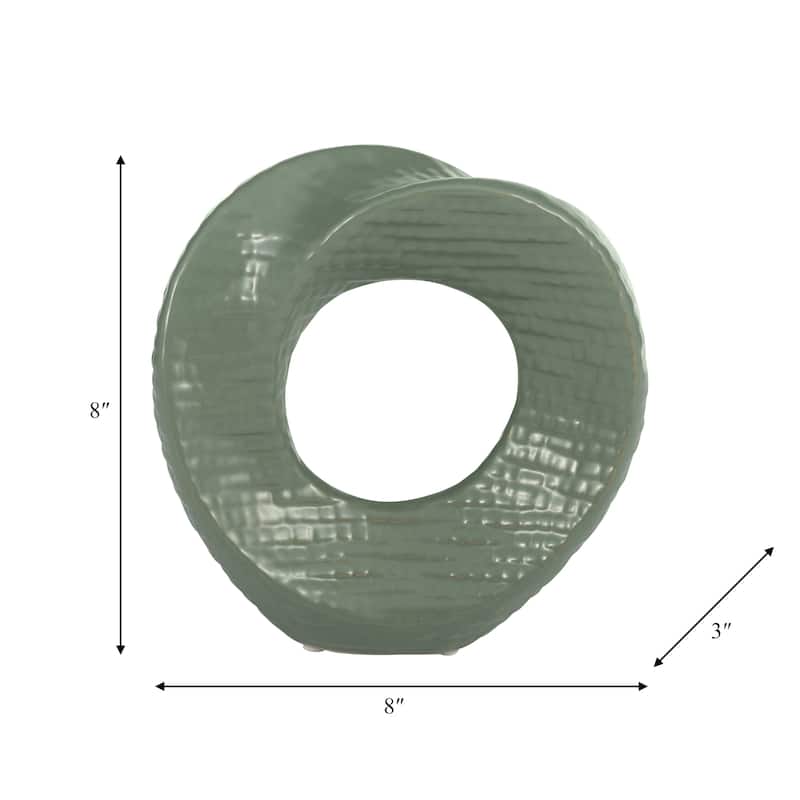 Modern Stone and Ceramic Sculptural with Textured Design