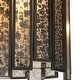 preview thumbnail 8 of 13, Tifany Modern 5-Light Black Chandelier Large Linear 45. IN Colored Glass Kitchen Island Lights - L 45.3" x W 4.3" x H 17.3"