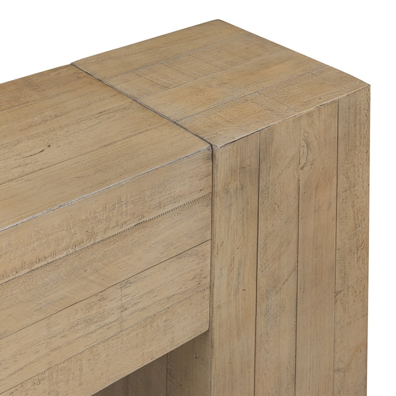 Poly & Bark Frome Solid Pine Wood Console Table (60")