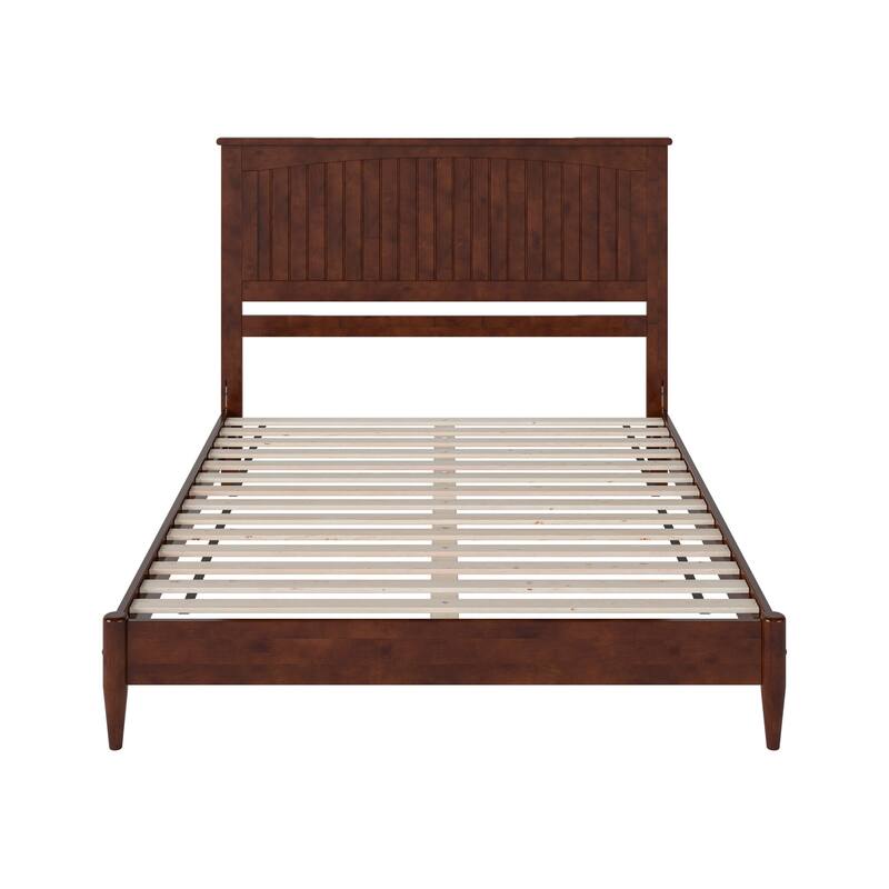 Naples Solid Wood Low Profile Platform Bed