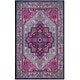 preview thumbnail 32 of 40, SAFAVIEH Handmade Bellagio Georgina Modern Oriental Wool Rug 5' x 8' - Grey/Pink - Rectangle