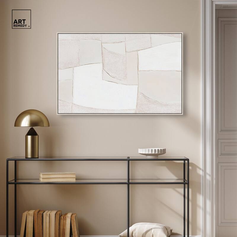 Veiled Calm Canvas by Art Remedy
