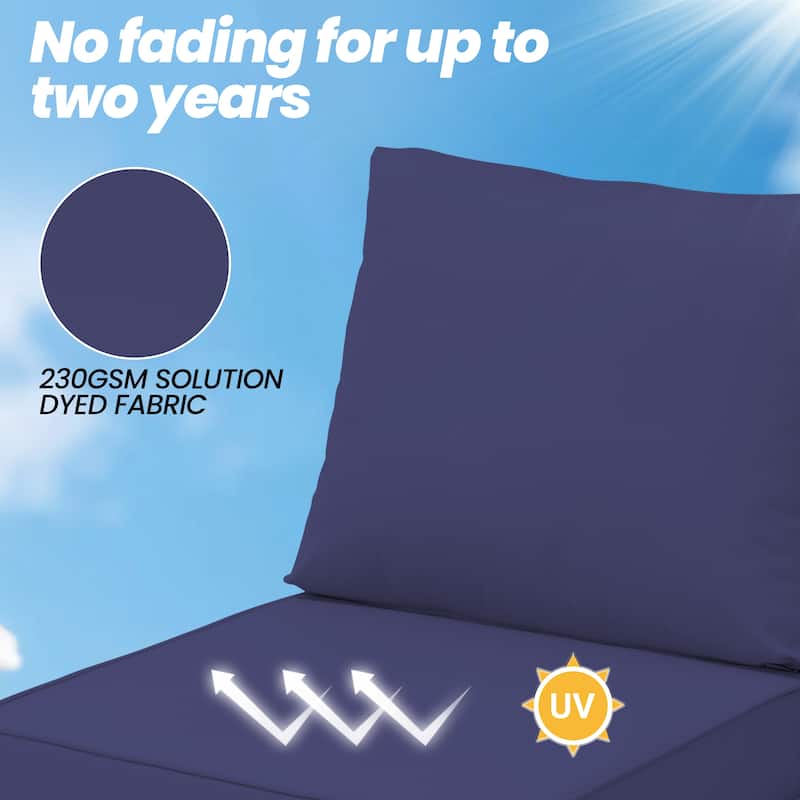 Crestlive Outdoor Deep Seat Cushion Set