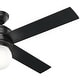 preview thumbnail 29 of 48, Hunter 52" Hepburn Ceiling Fan with LED Light Kit and Wall Control - Vintage, Mid-Century Modern, Transitional