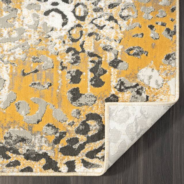 N Natori Serengeti Leopard Area Rug