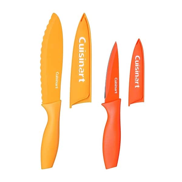 Cuisinart Advantage 12pc Ceramic-Coated Color Knife Set With Blade