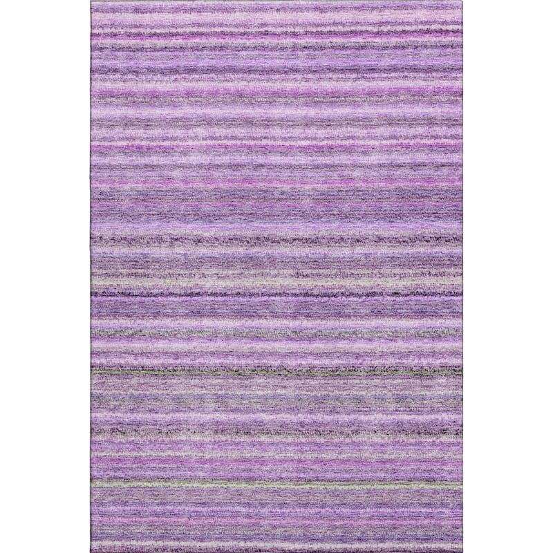 Premium Washable Super Soft Stripe Mayfield Rug