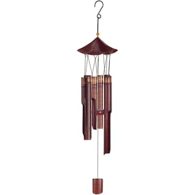 Pagoda Bamboo Chime 39"