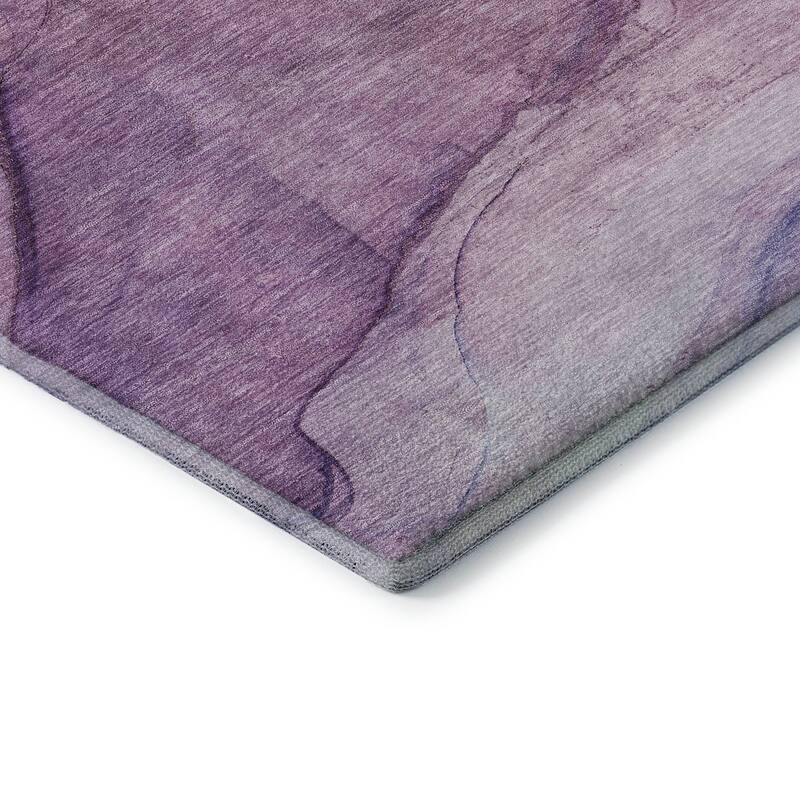 Premium Washable Super Soft Abstract Waves Mayfield Rug