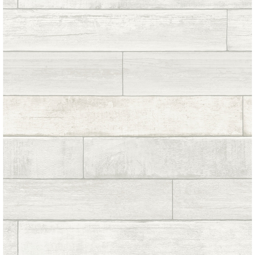 Brewster  HN002634   Kids 56-3/8 Square Foot - Wallace - Unpasted Paper Wallpaper - White / Off-White (White / Off-White)