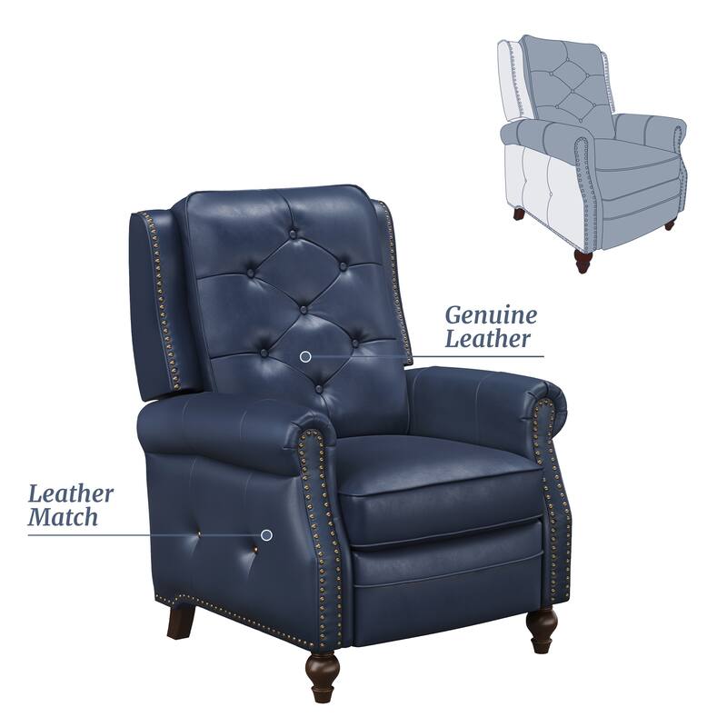 Leather Recliner Chair Accent Chairs for Living Room