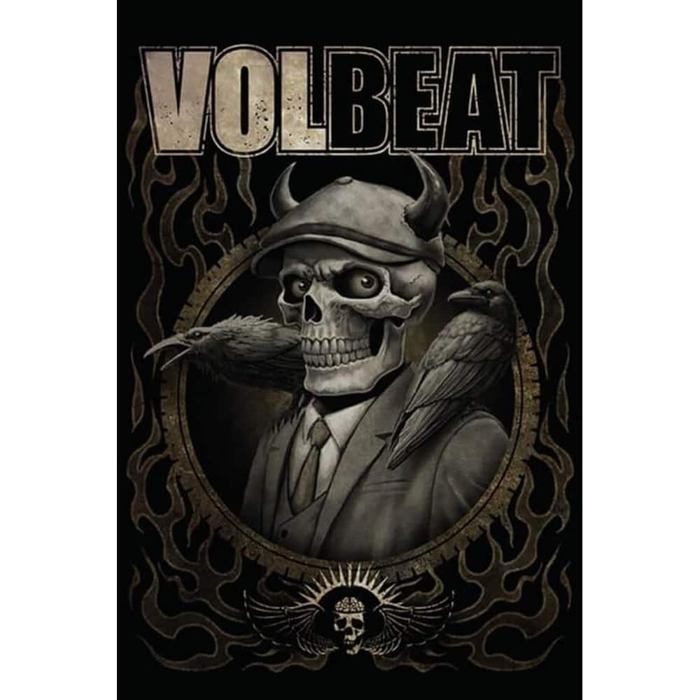 Volbeat Skeleton Album Art Poster - 24 x 36 Inch