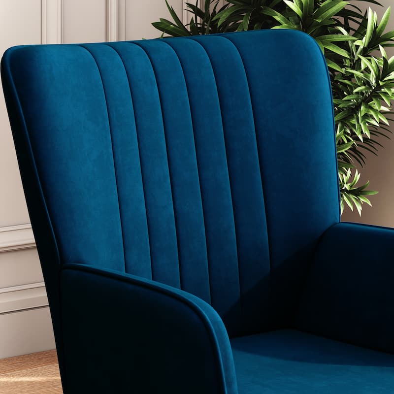 Corvus Latvia Modern Accent Lounge Chair Set