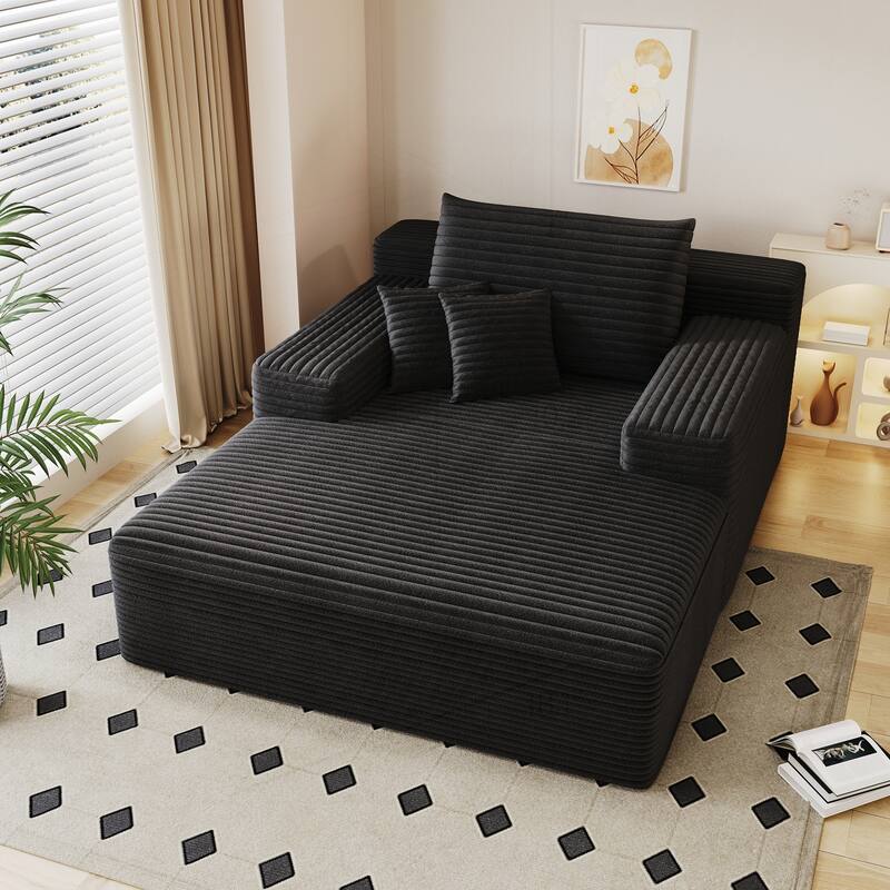 Comfortable Oversized Sofa Bed for Relaxation and Multipurpose Use